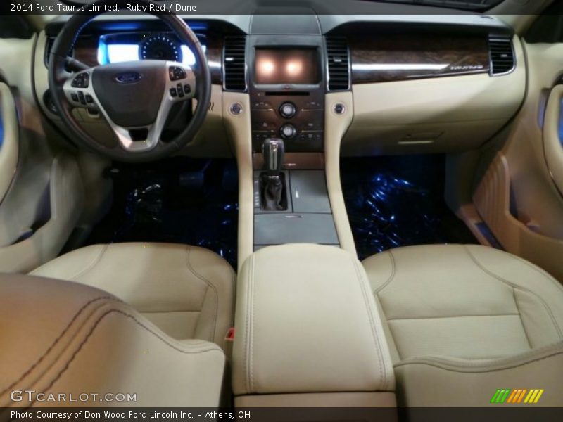 Ruby Red / Dune 2014 Ford Taurus Limited