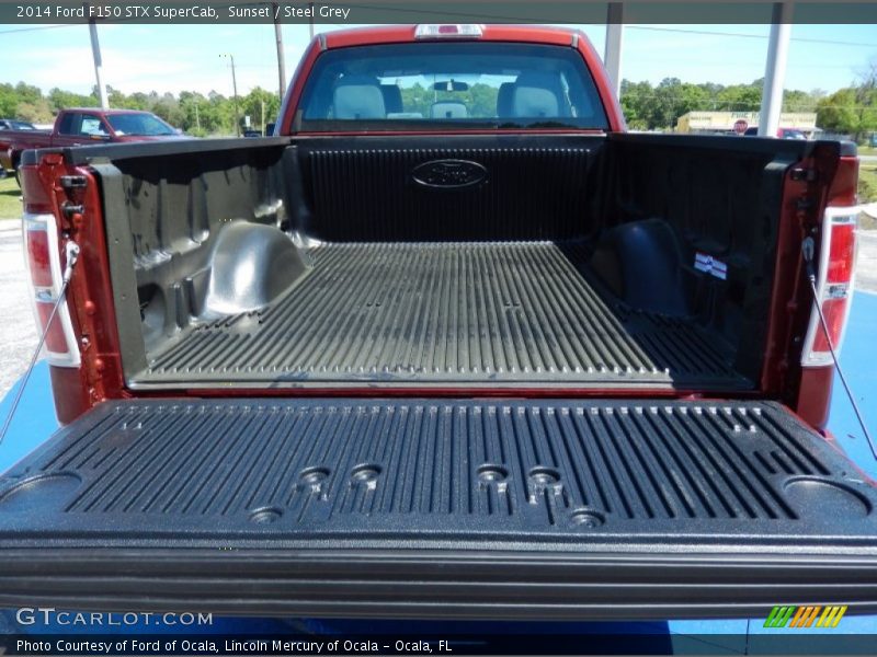 Sunset / Steel Grey 2014 Ford F150 STX SuperCab