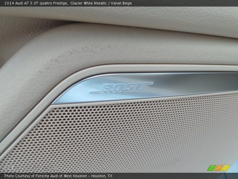 Glacier White Metallic / Velvet Beige 2014 Audi A7 3.0T quattro Prestige