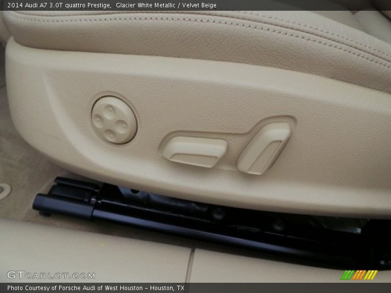 Glacier White Metallic / Velvet Beige 2014 Audi A7 3.0T quattro Prestige