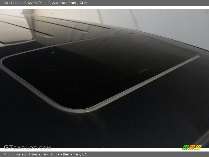 Crystal Black Pearl / Gray 2014 Honda Odyssey EX-L