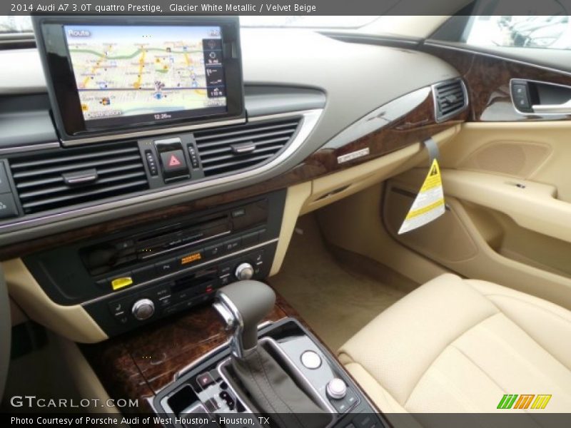 Glacier White Metallic / Velvet Beige 2014 Audi A7 3.0T quattro Prestige