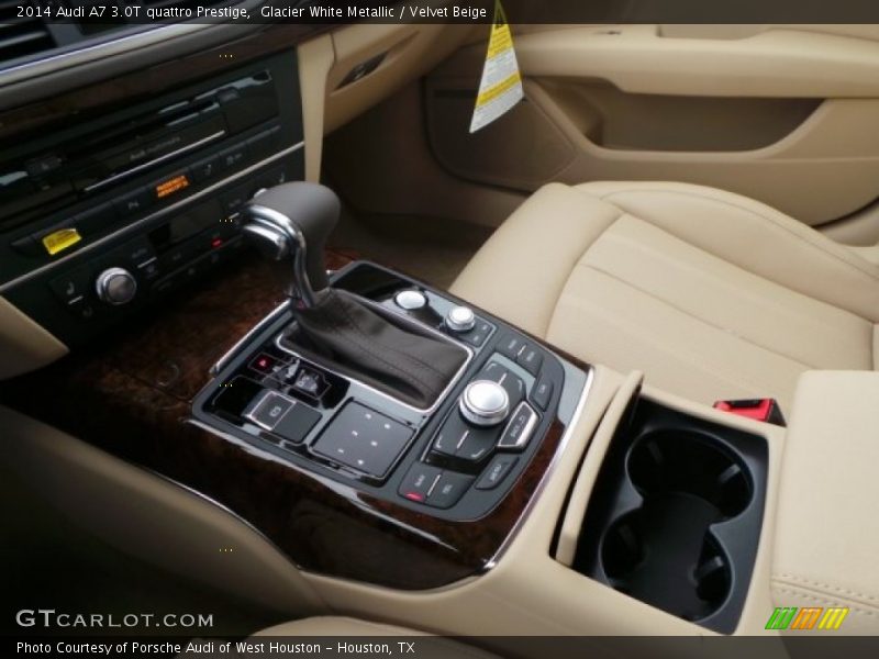 Glacier White Metallic / Velvet Beige 2014 Audi A7 3.0T quattro Prestige
