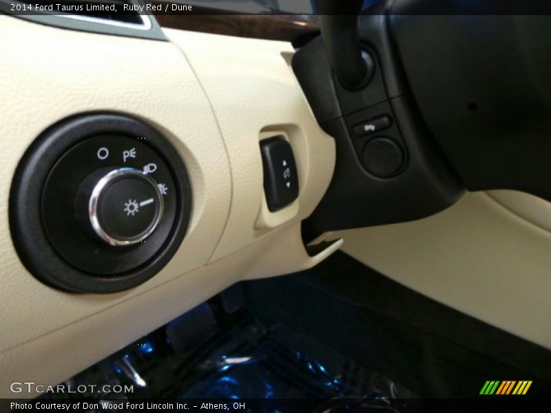 Ruby Red / Dune 2014 Ford Taurus Limited