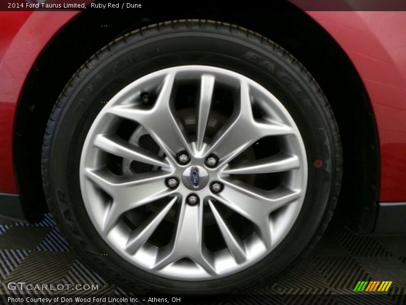 Ruby Red / Dune 2014 Ford Taurus Limited