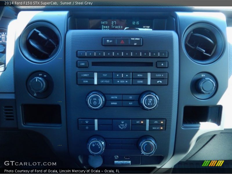 Sunset / Steel Grey 2014 Ford F150 STX SuperCab