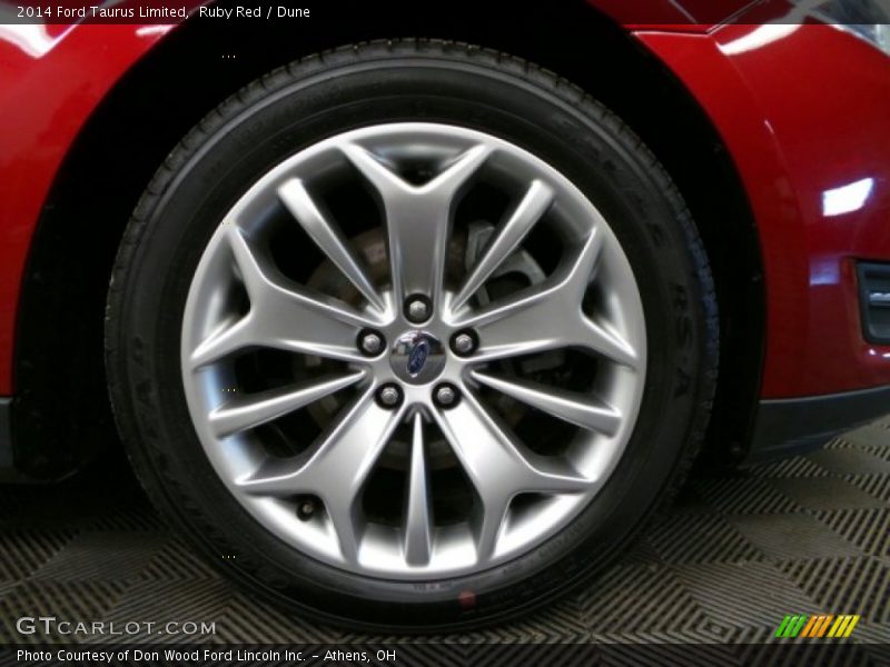 Ruby Red / Dune 2014 Ford Taurus Limited
