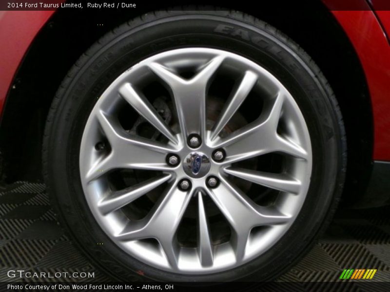 Ruby Red / Dune 2014 Ford Taurus Limited