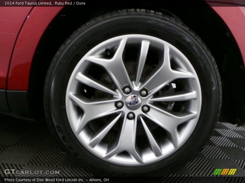 Ruby Red / Dune 2014 Ford Taurus Limited