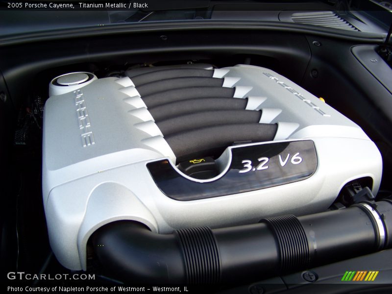 Titanium Metallic / Black 2005 Porsche Cayenne