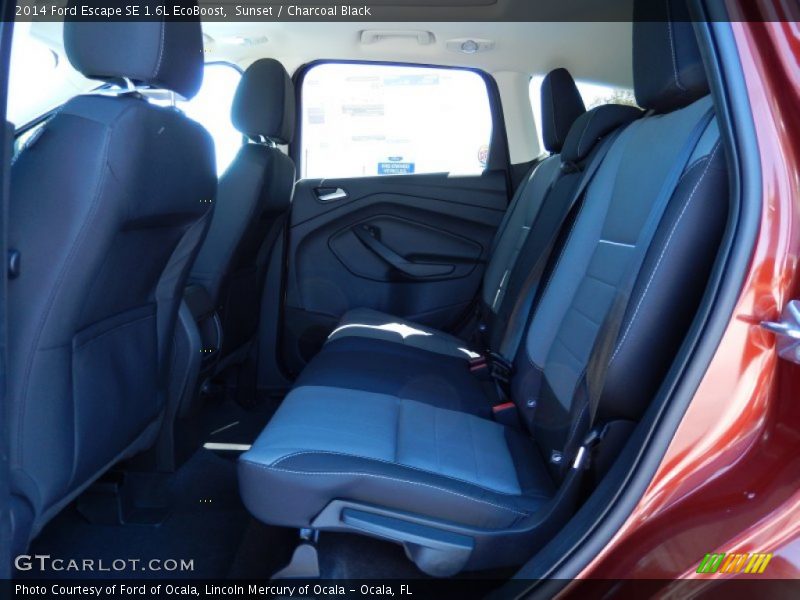 Sunset / Charcoal Black 2014 Ford Escape SE 1.6L EcoBoost