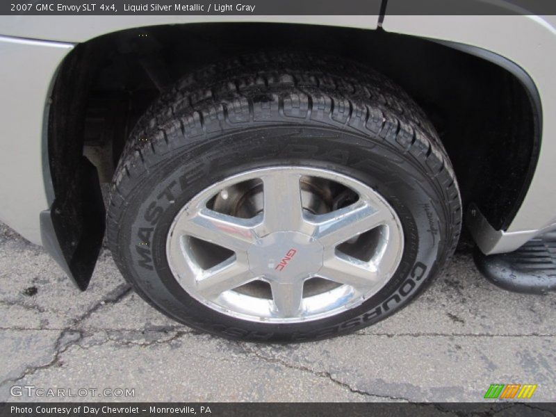 Liquid Silver Metallic / Light Gray 2007 GMC Envoy SLT 4x4