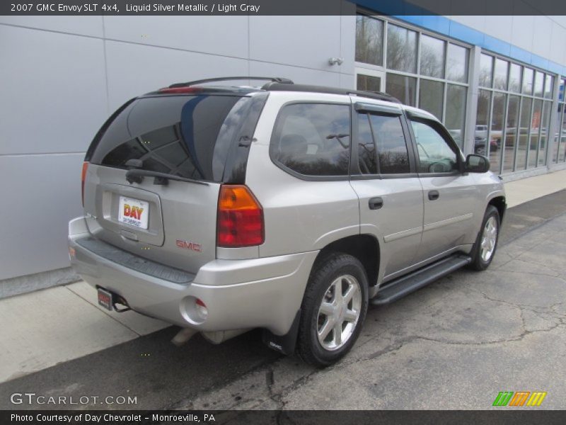 Liquid Silver Metallic / Light Gray 2007 GMC Envoy SLT 4x4