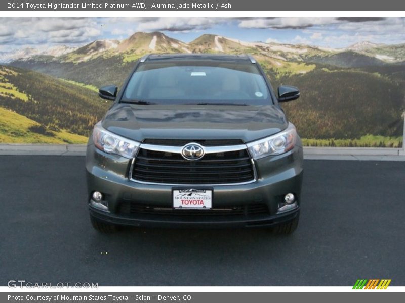 Alumina Jade Metallic / Ash 2014 Toyota Highlander Limited Platinum AWD