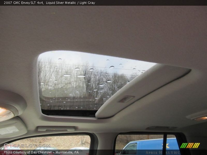 Liquid Silver Metallic / Light Gray 2007 GMC Envoy SLT 4x4