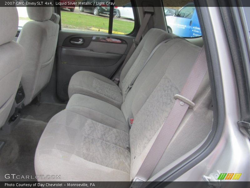 Liquid Silver Metallic / Light Gray 2007 GMC Envoy SLT 4x4