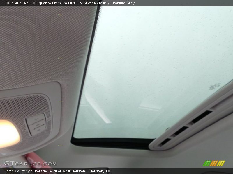 Ice Silver Metallic / Titanium Gray 2014 Audi A7 3.0T quattro Premium Plus