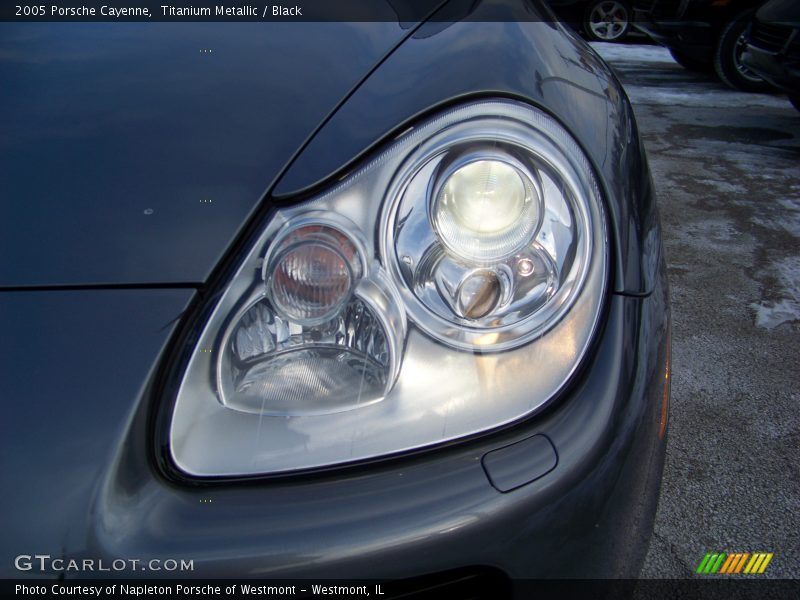 Titanium Metallic / Black 2005 Porsche Cayenne