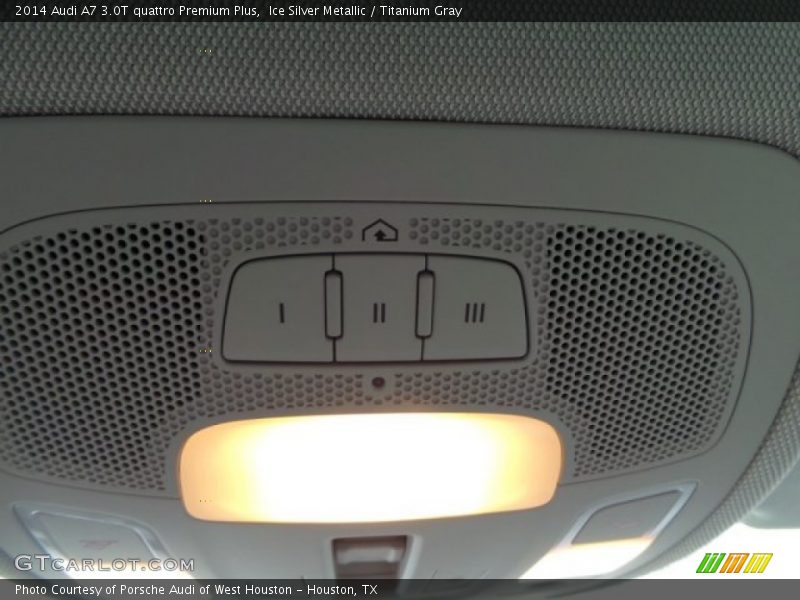 Ice Silver Metallic / Titanium Gray 2014 Audi A7 3.0T quattro Premium Plus