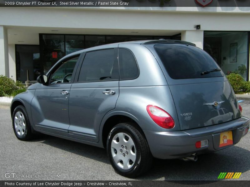 Steel Silver Metallic / Pastel Slate Gray 2009 Chrysler PT Cruiser LX