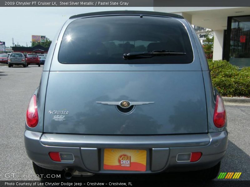 Steel Silver Metallic / Pastel Slate Gray 2009 Chrysler PT Cruiser LX