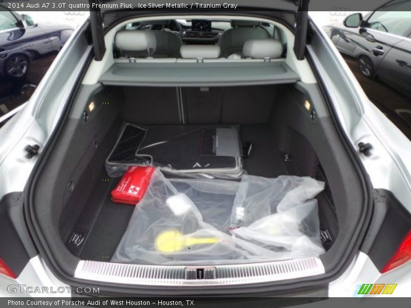 Ice Silver Metallic / Titanium Gray 2014 Audi A7 3.0T quattro Premium Plus