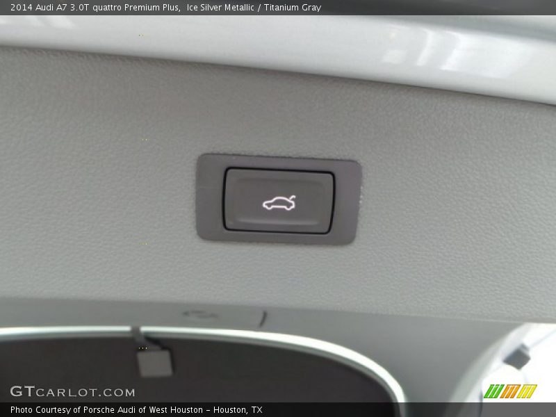 Ice Silver Metallic / Titanium Gray 2014 Audi A7 3.0T quattro Premium Plus