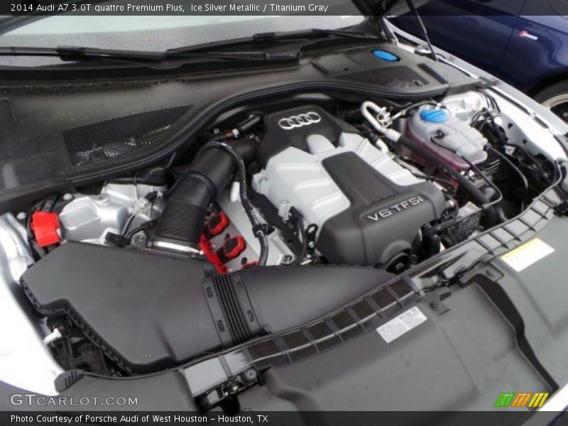  2014 A7 3.0T quattro Premium Plus Engine - 3.0 Liter Supercharged FSI DOHC 24-Valve VVT V6