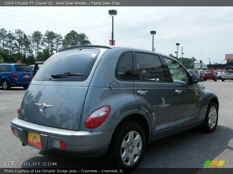 Steel Silver Metallic / Pastel Slate Gray 2009 Chrysler PT Cruiser LX