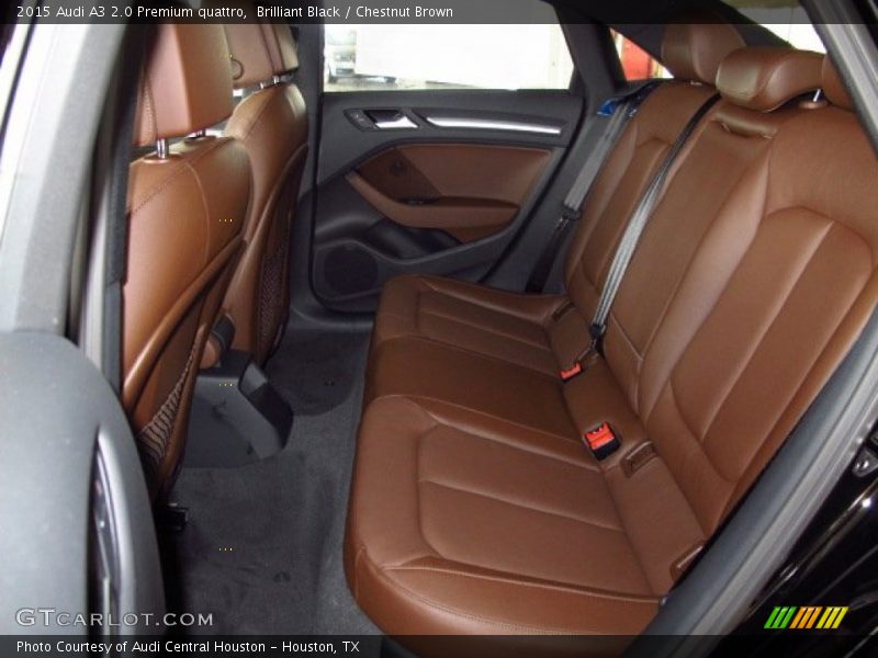 Rear Seat of 2015 A3 2.0 Premium quattro