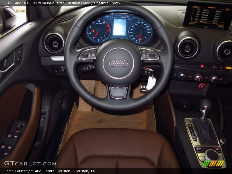 Dashboard of 2015 A3 2.0 Premium quattro