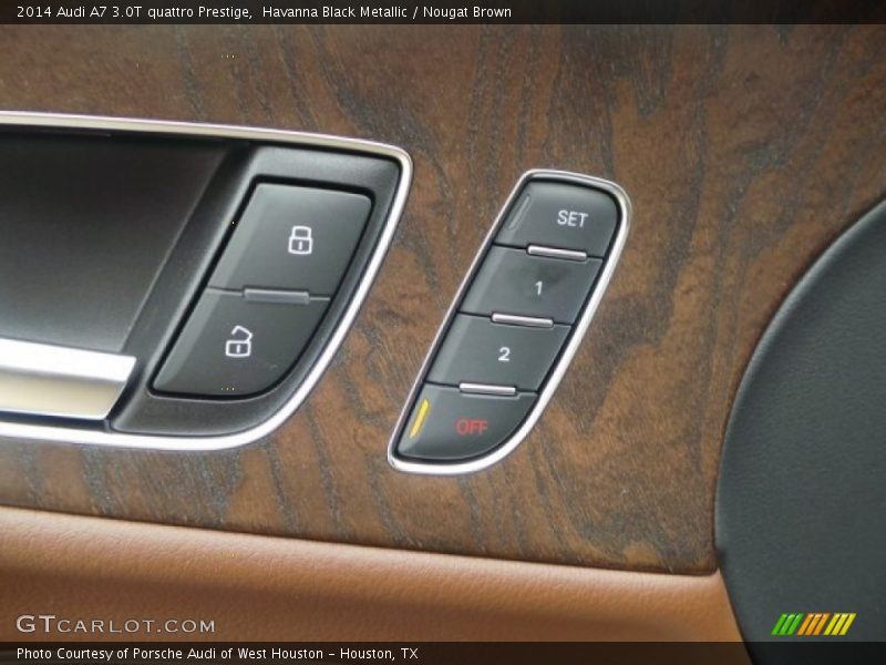 Havanna Black Metallic / Nougat Brown 2014 Audi A7 3.0T quattro Prestige