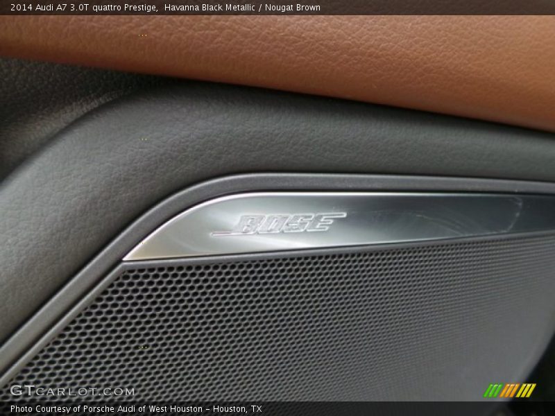 Havanna Black Metallic / Nougat Brown 2014 Audi A7 3.0T quattro Prestige