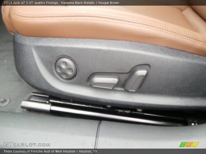 Havanna Black Metallic / Nougat Brown 2014 Audi A7 3.0T quattro Prestige