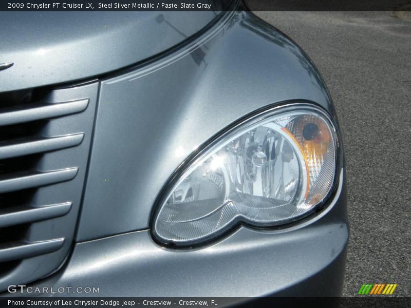 Steel Silver Metallic / Pastel Slate Gray 2009 Chrysler PT Cruiser LX