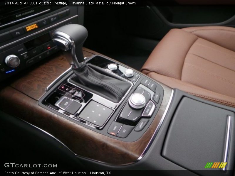 Havanna Black Metallic / Nougat Brown 2014 Audi A7 3.0T quattro Prestige