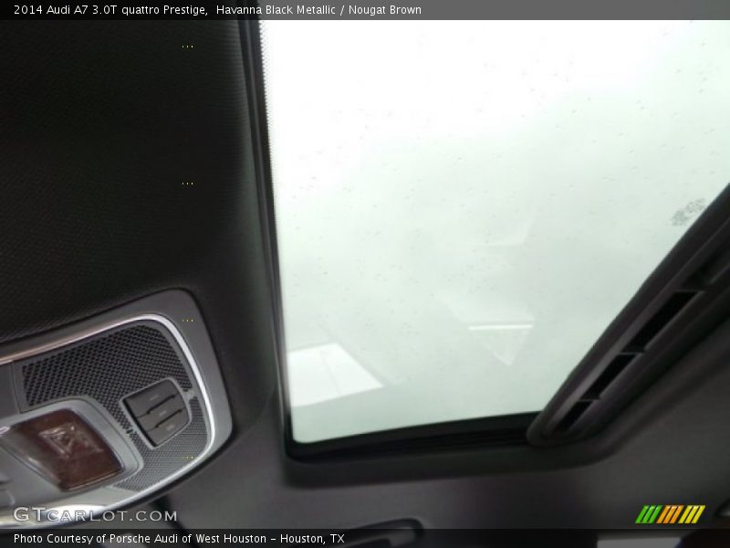 Havanna Black Metallic / Nougat Brown 2014 Audi A7 3.0T quattro Prestige