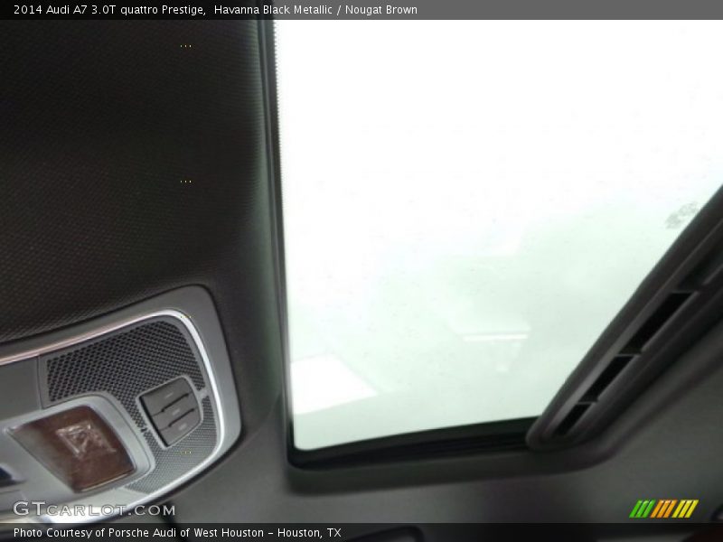 Havanna Black Metallic / Nougat Brown 2014 Audi A7 3.0T quattro Prestige
