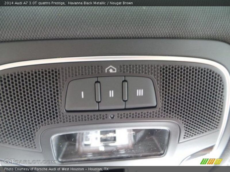 Havanna Black Metallic / Nougat Brown 2014 Audi A7 3.0T quattro Prestige