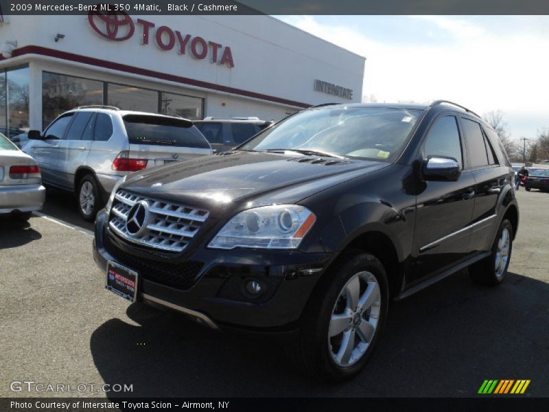 Black / Cashmere 2009 Mercedes-Benz ML 350 4Matic