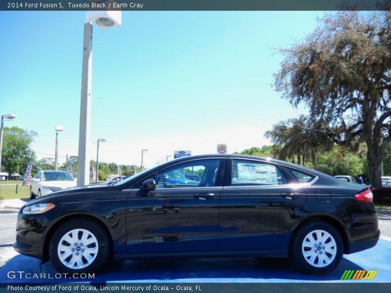 Tuxedo Black / Earth Gray 2014 Ford Fusion S