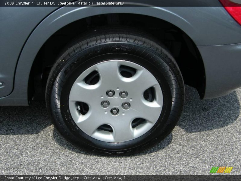 Steel Silver Metallic / Pastel Slate Gray 2009 Chrysler PT Cruiser LX
