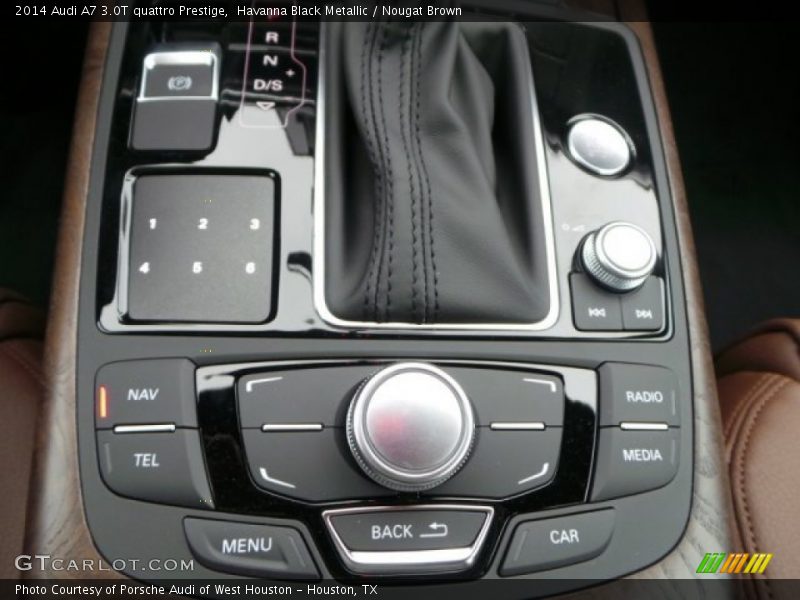 Havanna Black Metallic / Nougat Brown 2014 Audi A7 3.0T quattro Prestige