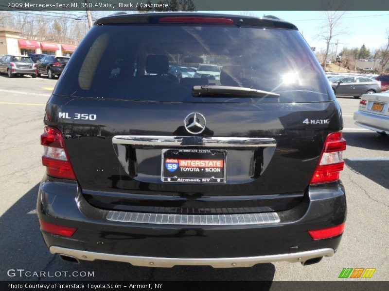 Black / Cashmere 2009 Mercedes-Benz ML 350 4Matic