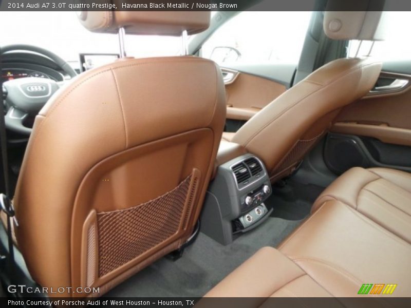 Havanna Black Metallic / Nougat Brown 2014 Audi A7 3.0T quattro Prestige