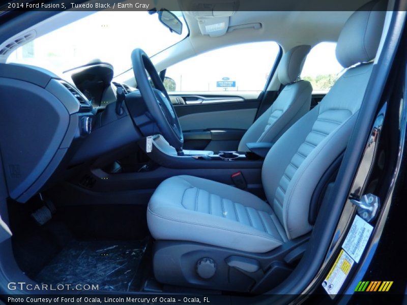 Tuxedo Black / Earth Gray 2014 Ford Fusion S