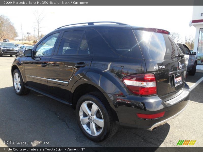 Black / Cashmere 2009 Mercedes-Benz ML 350 4Matic