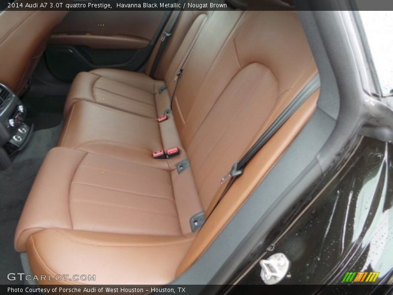 Havanna Black Metallic / Nougat Brown 2014 Audi A7 3.0T quattro Prestige
