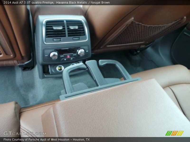Havanna Black Metallic / Nougat Brown 2014 Audi A7 3.0T quattro Prestige