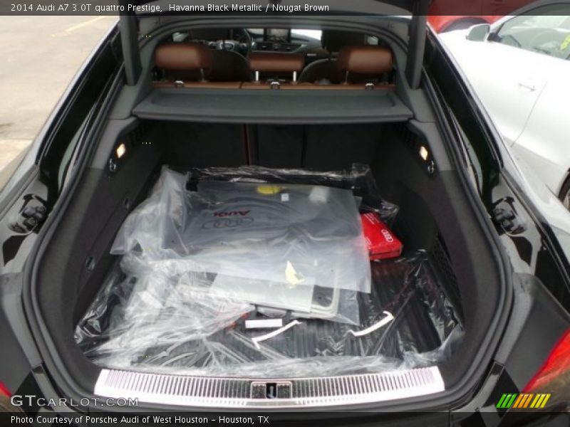 Havanna Black Metallic / Nougat Brown 2014 Audi A7 3.0T quattro Prestige